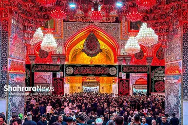گزارش تصویری | حال و هوای کربلای معلی در شب جمعه ، شب زیارتی سیدالشهدا (ع)، در آستانه اربعین حسینی
