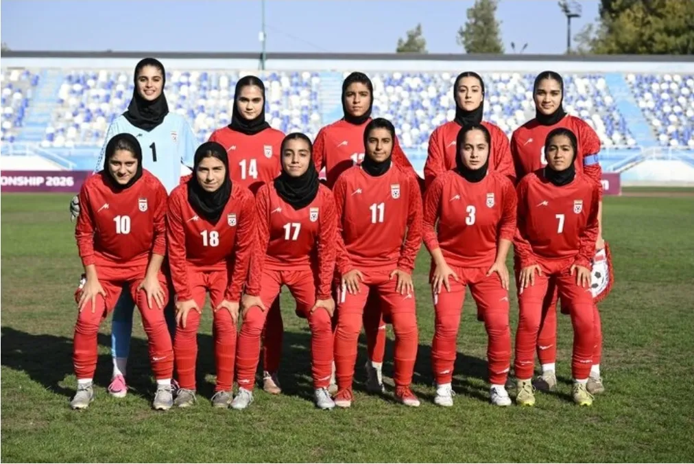 تیم ملی دختران فوتبال ایران نائب قهرمان مسابقات کافا شد