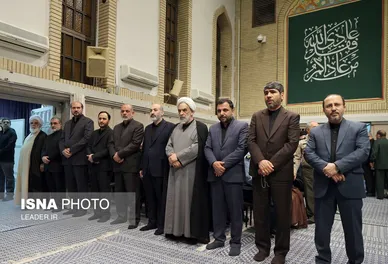 مجلس بزرگداشت شهدای خدمت در محضر مقام معظم رهبری