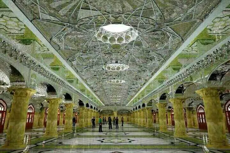 صحن حضرت زهرا (س) در نجف اشرف آماده میزبانی از زائران اربعین