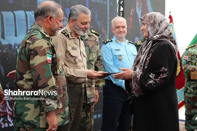 مراسم بهره برداری از طرح ۸۸۸ واحدی منازل سازمانی ارتش در مشهد