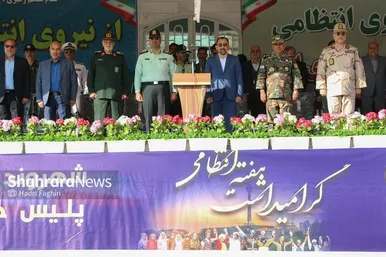 عکس | صبحگاه مشترک نیروهای مسلح استان خراسان رضوی