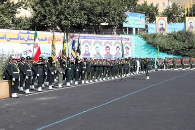 مراسم مشترک دانش‌آموختگی دانشجویان دانشگاه‌های افسری نیروهای مسلح