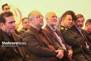 گزارش تصویری | افتتاح فاز اول میان‌گذر جنوبی مشهد