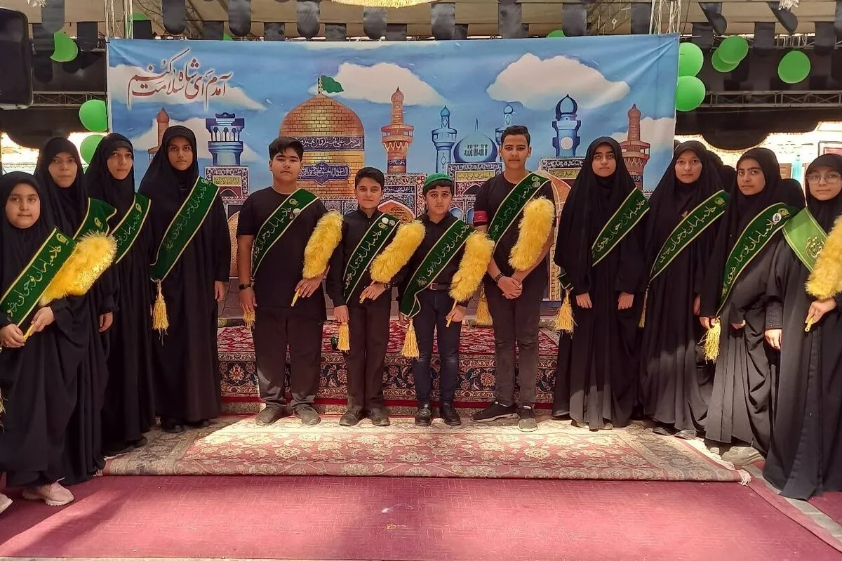 راه‌اندازی موکب‌ دانش‌آموزی مدارس امام‌رضا(ع) در دهه آخر صفر ۱۴۰۳