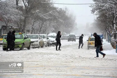 ایران زیباست | برف در اردبیل