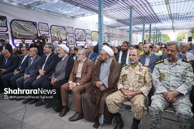 گزارش تصویری | مراسم بهره برداری از فاز یک بوستان جهانشهر مشهد