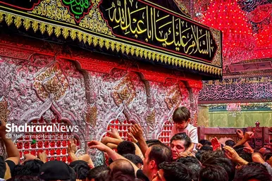گزارش تصویری | حال و هوای کربلای معلی در شب جمعه ، شب زیارتی سیدالشهدا (ع)، در آستانه اربعین حسینی