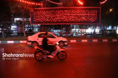 گزارش تصویری | حال و هوای مشهد در نخستین شب از دهه اول محرم (۵ تیر ۱۴۰۴)