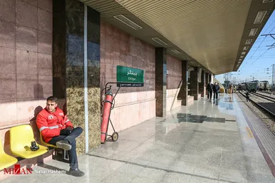 برخورد دو قطار مترو تهران ـ کرج
