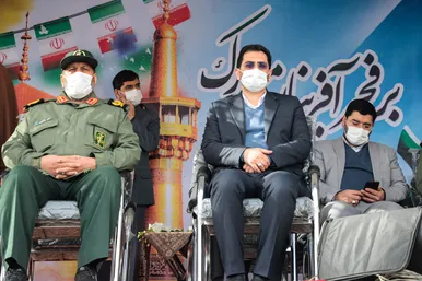 مراسم آغاز جشن های دهه فجر انقلاب اسلامی