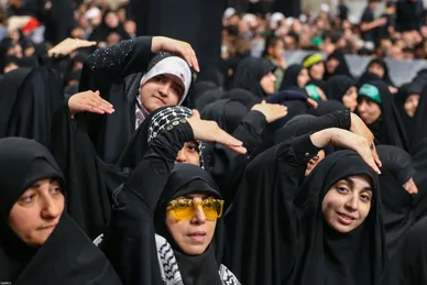 گزارش تصویری | سخنرانی رهبر معظم انقلاب در مراسم عزاداری شهادت امام رضا(ع)