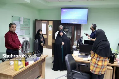 بازدید عضو شورای اسلامی شهر مشهد از موسسه فرهنگی شهرآرا
