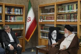 دیدار نوروزی شهردار مشهد مقدس با آیت&zwnj;الله علم الهدی