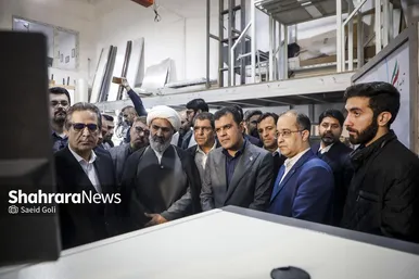 گزارش تصویری | بازدید معاون علمی رئیس‌جمهور از پارک علم و فناوری خراسان