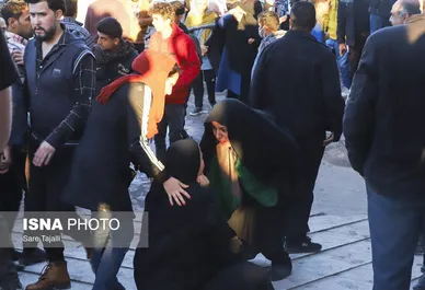 تصاویری از حادثه تروریستی گلزار شهدای کرمان