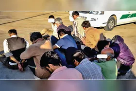 پاتک پلیس به تبهکاران تاریکی
