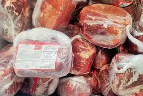 ۲۷۵ کیلوگرم گوشت با ظن گرانفروشی گوشت تنظیم بازار در مشهد توقیف شد