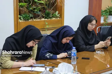 گزارش تصویری | نشست خبری معاون مالی و پشتیبانی شهرداری مشهد