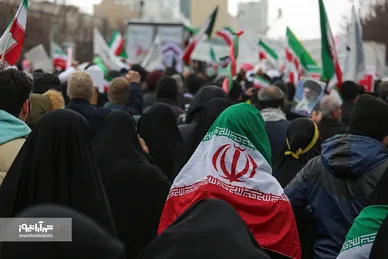 گزارش تصویری حضور باشکوه مردم مشهد در راهپیمایی ۲۲ بهمن - ۲