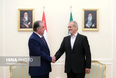 عکس‌هایی از دیدارهای مهمانان مراسم تحلیف با رئیس جمهور