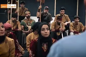 قدم زدن کاوه و فریدون در جلوخان | گزارشی از پشت صحنه &laquo;افسانه ماردوش&raquo;