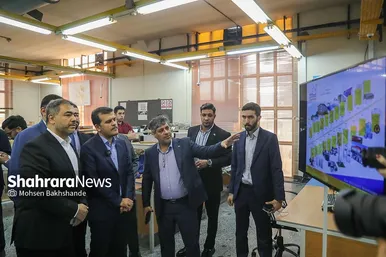 بازدید معاون علمی و فناوری رئیس‌جمهور از پارک علم و فناوری استان