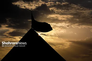 خیمه سوزان عصر عاشورا در مشهد