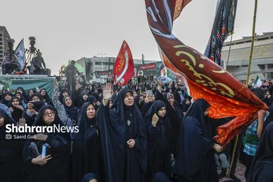 گزارش تصویری | مراسم بزرگداشت شهدای خدمت در میدان شهدای مشهد