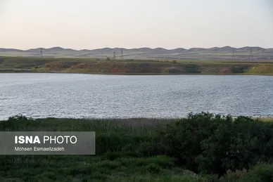 عکس‌هایی از دریاچه بزنگان در خراسان رضوی