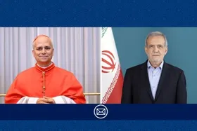 پیام پزشکیان به پاپ در رابطه با مواضع غیر قانونی ترامپ