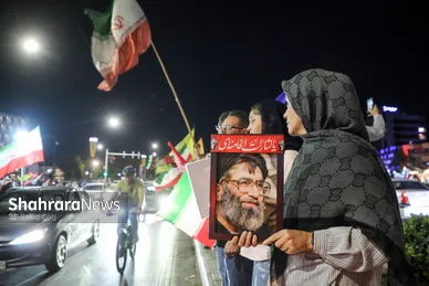 گزارش تصویری | وداع با پیکر سردار شهید حسین ظریفی در دویست‌ودهمین شب اجتماع مشهدی‌ها