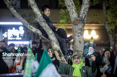گزارش تصویری | ازدواج به سبک ایرانی در پنجاه و هشتمین شب حماسه و غرور ملی (۷ اردیبهشت ۱۴۰۵)