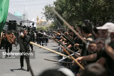 گزارش تصویری | عزاداری عاشورای حسینی در مشهد مقدس