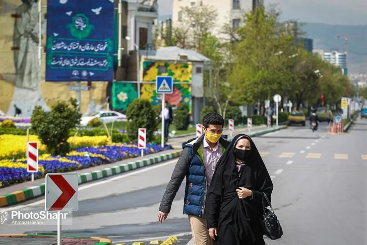 کمترین میزان درگیری با کرونا در خراسان رضوی از ابتدای همه‌گیری