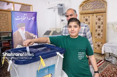 آخرین ساعات انتخابات ریاست جمهوری در حرم مطهر رضوی