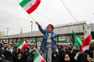 راهپیمایی 22 بهمن در مشهد