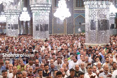 نماز عید سعید قربان در حرم مطهر رضوی (۲۸ خرداد ۱۴۰۳)