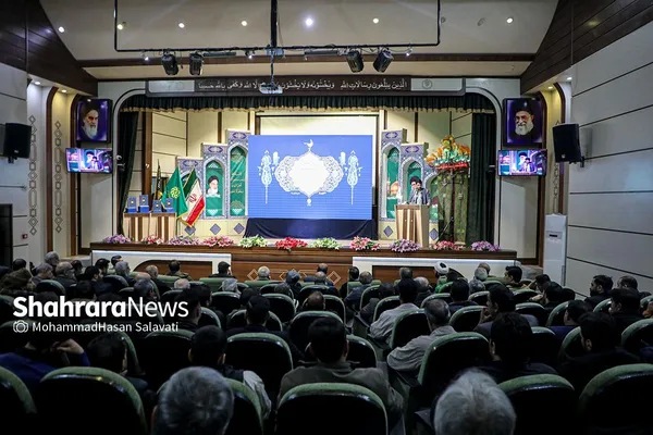 مراسم تجلیل و تکریم جمعی از خادمان هیئات مذهبی مشهد برگزار شد + فیلم و عکس