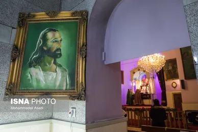 مراسم آغاز سال ۲۰۲۲ میلادی در تهران