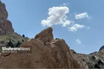 سفری کوتاه در قاب تصویر | تابستانِ ابریِ دره و آبشار امرودک در دل کوه‌های هزار مسجد