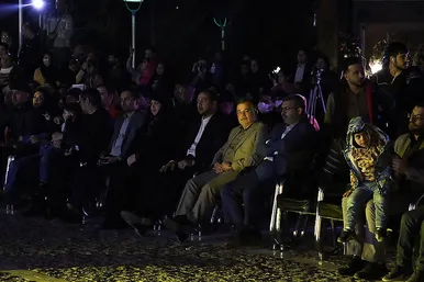 مراسم افتتاحیه اولین جشنواره هنرهای نوری ایران