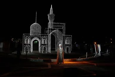 مراسم افتتاحیه اولین جشنواره هنرهای نوری ایران