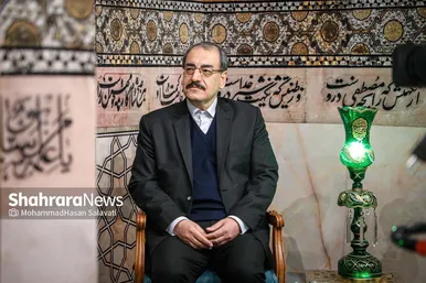 گزارش تصویری | پشت صحنه ویژه برنامه های سحر ماه رمضان تلویزیون در حرم مطهر رضوی