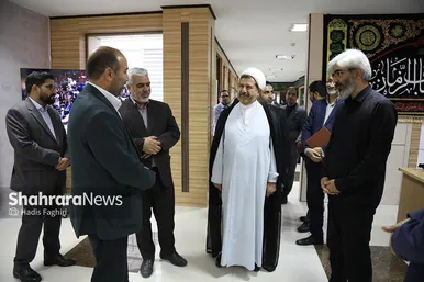 بازدید جمعی از مسئولین شهری و استانی مشهدمقدس از موسسه فرهنگی شهرآرا (۵) (۱۷ مرداد ۱۴۰۳)