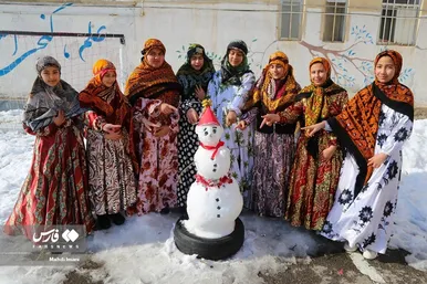 ایران زیباست | شور و نشاط برفی در «اَهَر»