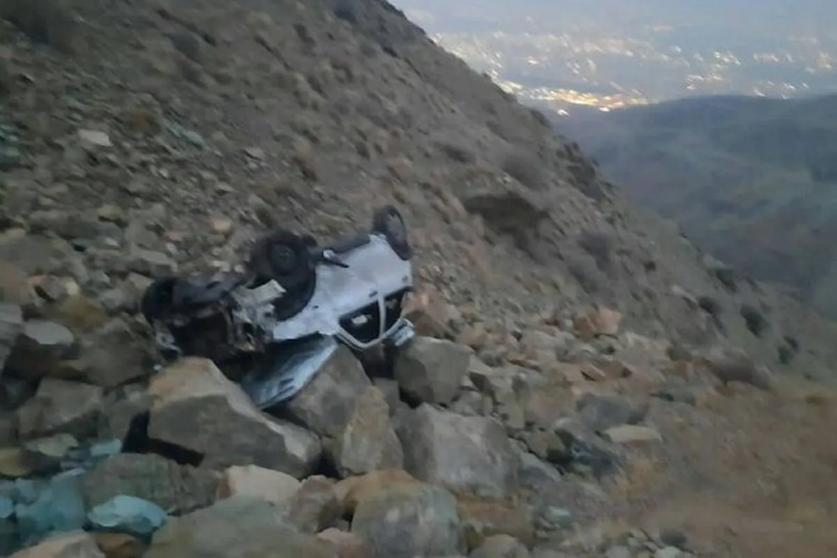 جان باختن سه هموطن در حادثه سقوط «دنا» به دره در جاده چالوس (یکم اسفند ۱۴۰۴)