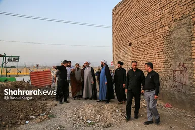 بازدید مسئولان کشوری و شهری از حاشیه شهر مشهد