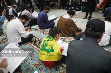 گزارش تصویری | مراسم چهلمین روز شهادت وزیر اطلاعات دولت چهاردهم در حرم مطهر رضوی برگزار شد (۱۰ اردیبهشت ۱۴۰۵)