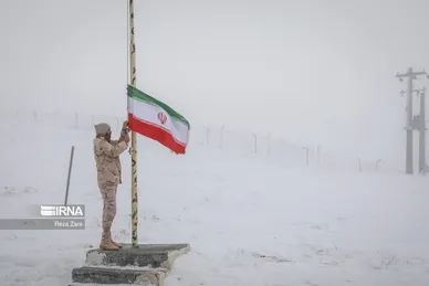 مرزبانان وطن در زمستان